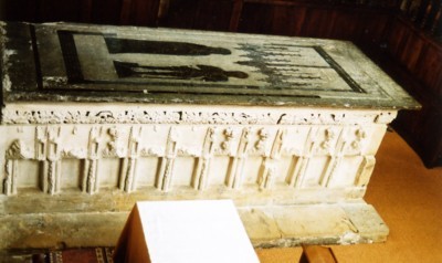 Photograph of the Wadham tomb