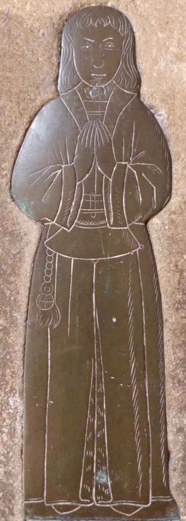 Photograph of effigy of William Water