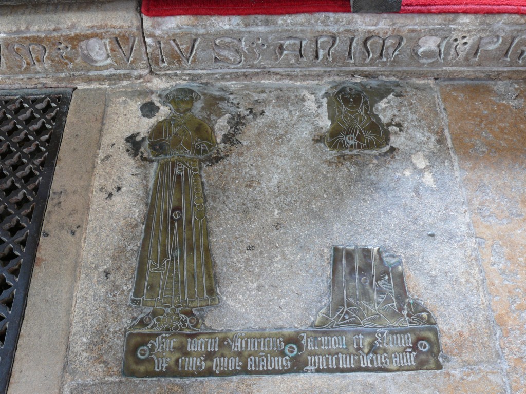 photograph of the brass